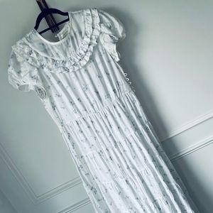 Doen White Floral Maxi Dress